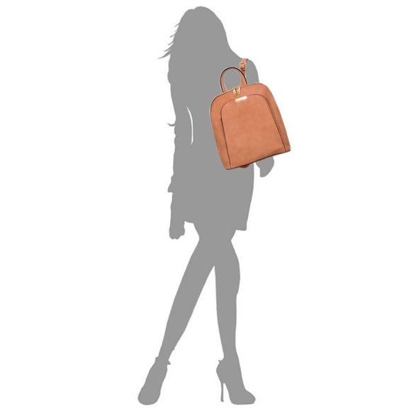 Backpack Beauty with wallet In Burgundy - Picture 6 of 10